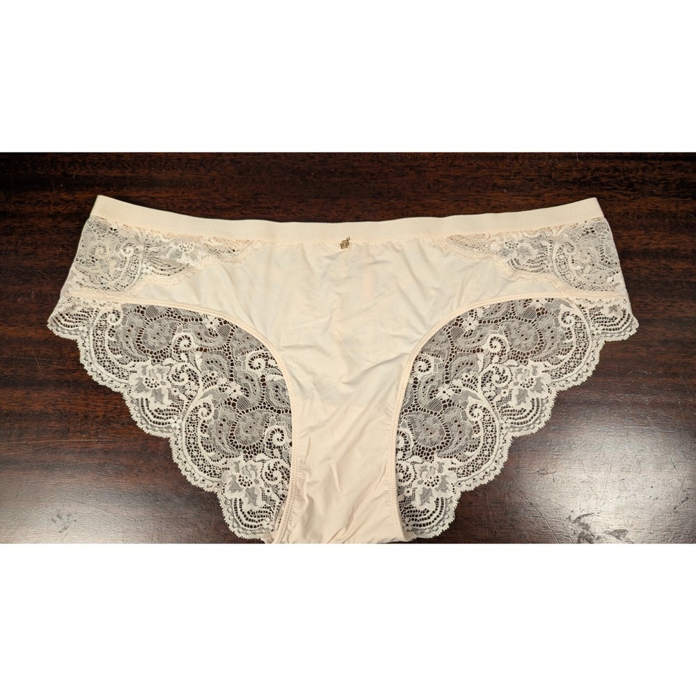 ThirdLove Beige Nude Floral Lace Hipster Panty Women's Plus Size 2X